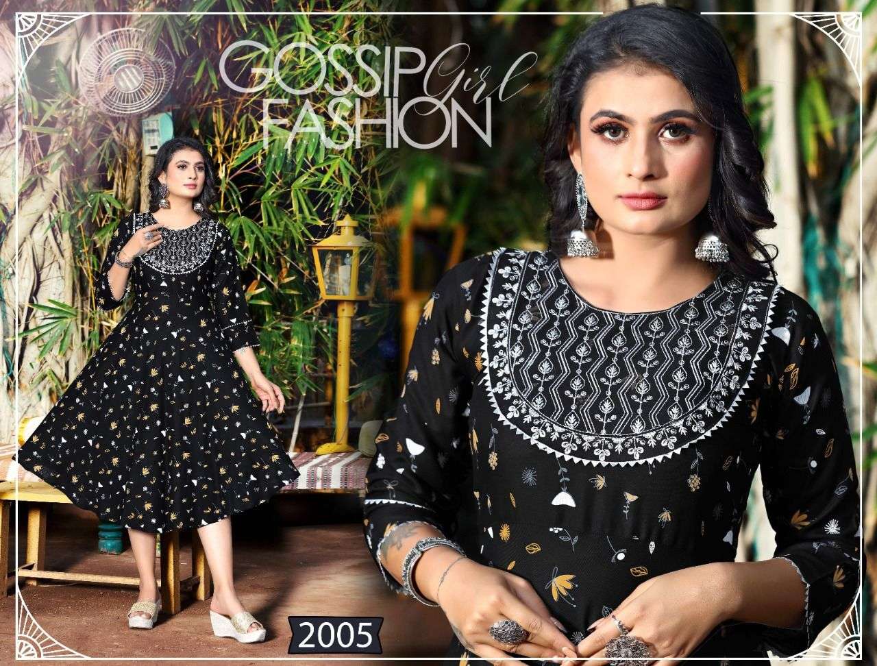 BLUSH BY BEAUTY QUEEN 2001 TO 2008 SERIES DESIGNER STYLISH FANCY COLORFUL BEAUTIFUL PARTY WEAR & ETHNIC WEAR COLLECTION RAYON EMBROIDERY KURTIS AT WHOLESALE PRICE