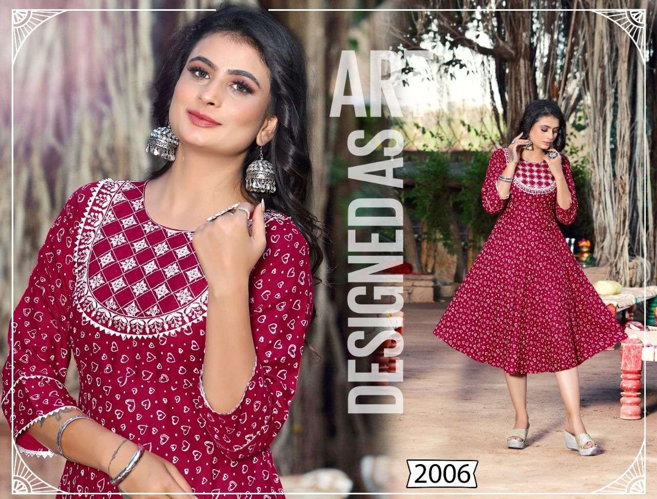 BLUSH BY BEAUTY QUEEN 2001 TO 2008 SERIES DESIGNER STYLISH FANCY COLORFUL BEAUTIFUL PARTY WEAR & ETHNIC WEAR COLLECTION RAYON EMBROIDERY KURTIS AT WHOLESALE PRICE