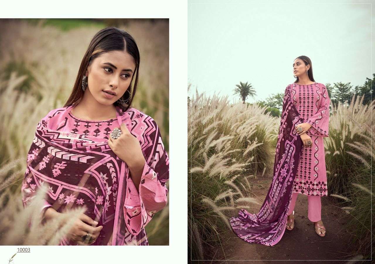 SUMMER BEAUTY BY AAKRUTI 101 TO 10008 SERIES BEAUTIFUL SUITS COLORFUL STYLISH FANCY CASUAL WEAR & ETHNIC WEAR PURE CAMBRIC COTTON PRINT DRESSES AT WHOLESALE PRICE