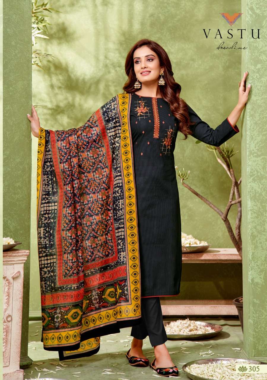 IKKAT PATOLA VOL-3 BY VASTU TEX 301 TO 310 SERIES BEAUTIFUL SUITS COLORFUL STYLISH FANCY CASUAL WEAR & ETHNIC WEAR PURE LAWN PRINT WITH WORK DRESSES AT WHOLESALE PRICE