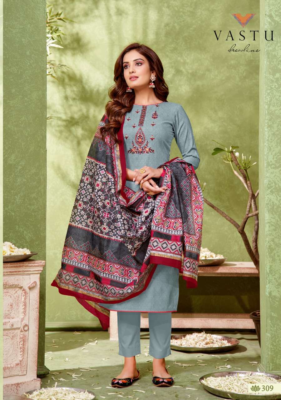 IKKAT PATOLA VOL-3 BY VASTU TEX 301 TO 310 SERIES BEAUTIFUL SUITS COLORFUL STYLISH FANCY CASUAL WEAR & ETHNIC WEAR PURE LAWN PRINT WITH WORK DRESSES AT WHOLESALE PRICE