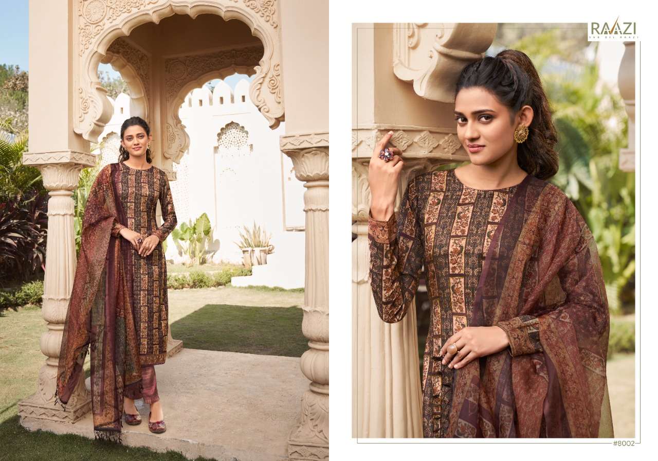 RESHAM BY RAMA FASHION 8001 TO 8008 SERIES BEAUTIFUL SUITS COLORFUL STYLISH FANCY CASUAL WEAR & ETHNIC WEAR TUSSAR SILK DIGITAL PRINT DRESSES AT WHOLESALE PRICE