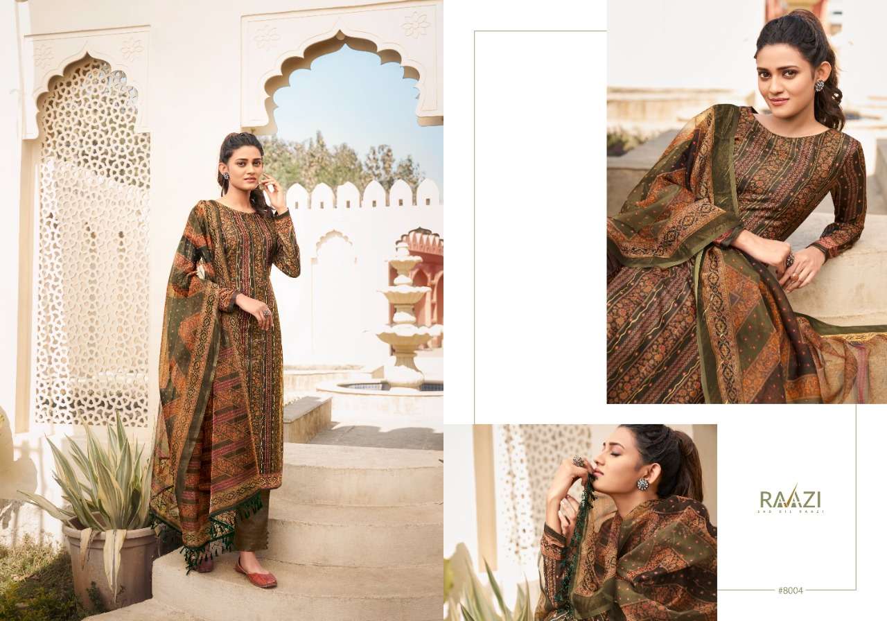 RESHAM BY RAMA FASHION 8001 TO 8008 SERIES BEAUTIFUL SUITS COLORFUL STYLISH FANCY CASUAL WEAR & ETHNIC WEAR TUSSAR SILK DIGITAL PRINT DRESSES AT WHOLESALE PRICE
