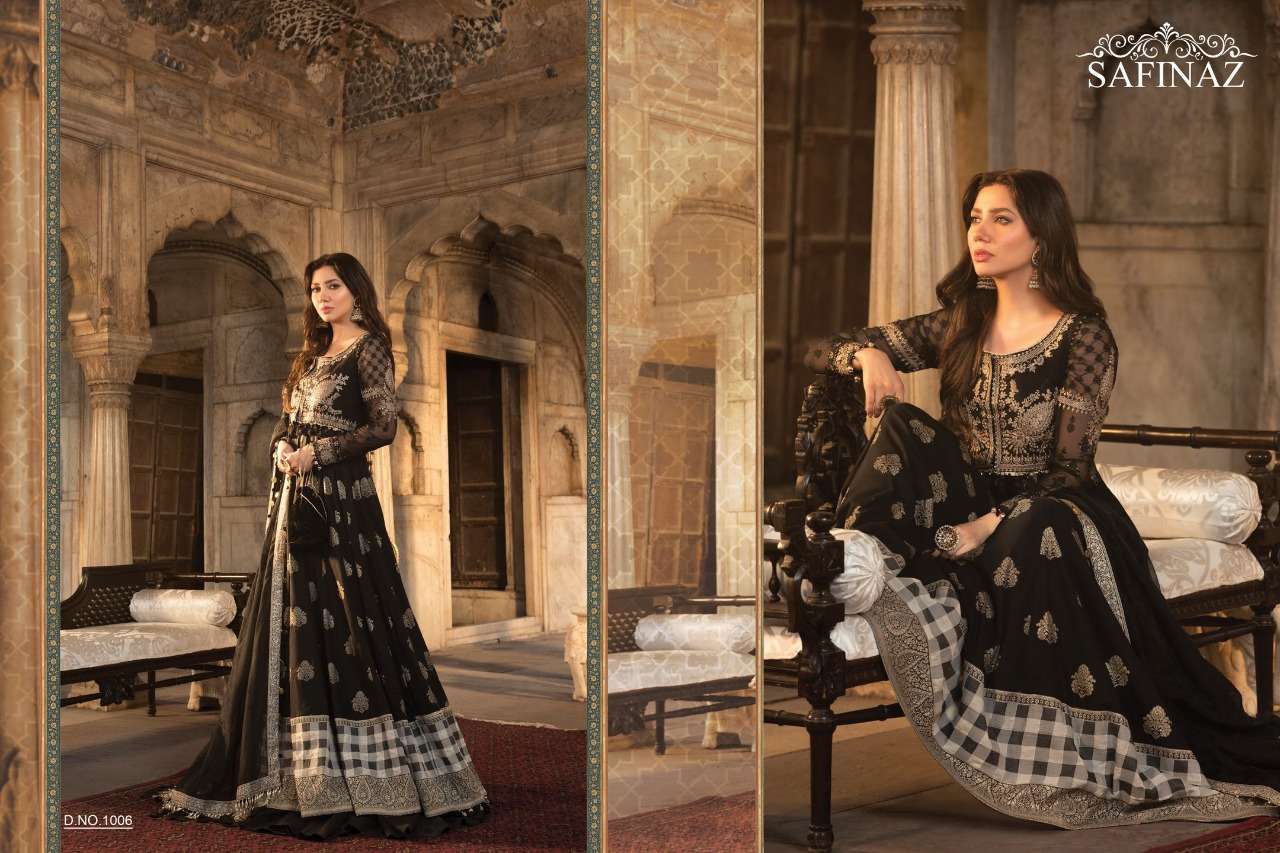 MARIA.B. VOL-9 BY SAFINAZ 1001 TO 1007 SERIES PAKISTANI WEAR COLLECTION BEAUTIFUL STYLISH FANCY COLORFUL PARTY WEAR & OCCASIONAL WEAR PURE COTTON LAWN WITH EMBROIDERED DRESSES AT WHOLESALE PRICE