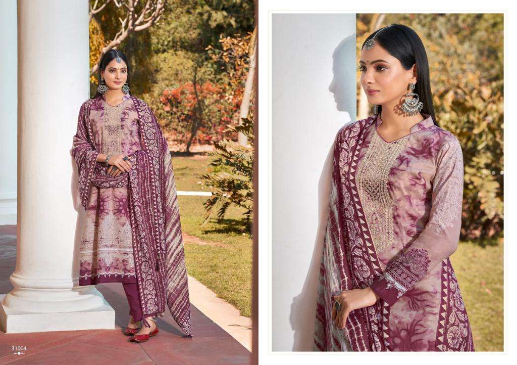 AARVI BY SELTOS 31001 TO 31008 SERIES BEAUTIFUL SUITS COLORFUL STYLISH FANCY CASUAL WEAR & ETHNIC WEAR PURE LAWN PRINT DRESSES AT WHOLESALE PRICE