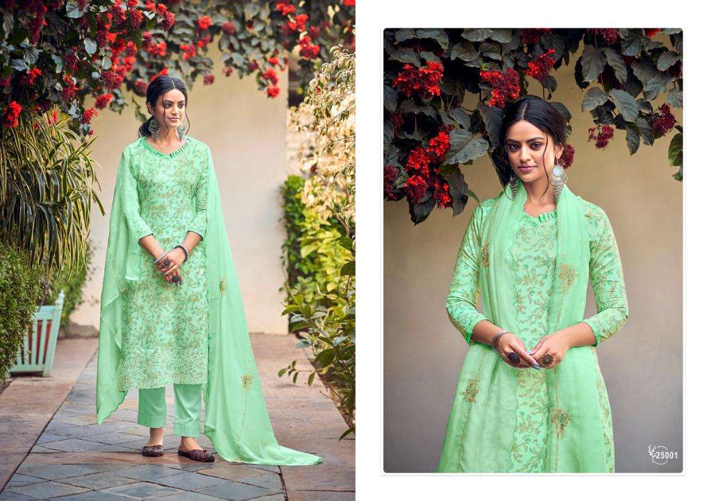 SIMAR BY SELTOS 25001 TO 25008 SERIES BEAUTIFUL SUITS COLORFUL STYLISH FANCY CASUAL WEAR & ETHNIC WEAR PURE COTTON WITH WORK DRESSES AT WHOLESALE PRICE