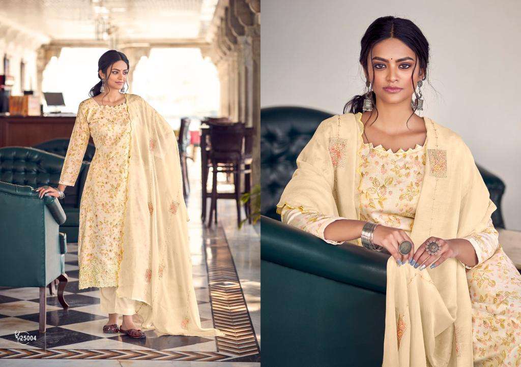 SIMAR BY SELTOS 25001 TO 25008 SERIES BEAUTIFUL SUITS COLORFUL STYLISH FANCY CASUAL WEAR & ETHNIC WEAR PURE COTTON WITH WORK DRESSES AT WHOLESALE PRICE
