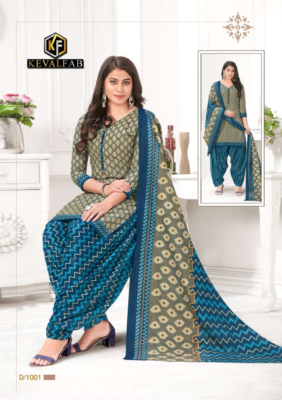 Alija Patiyala By Keval Fab 1001 To 1006 Series Beautiful Suits Colorful Stylish Fancy Casual Wear & Ethnic Wear Heavy Cotton Print Dresses At Wholesale Price