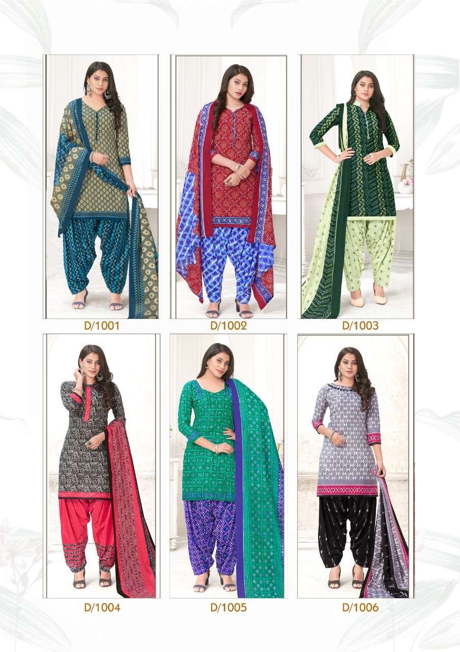 Alija Patiyala By Keval Fab 1001 To 1006 Series Beautiful Suits Colorful Stylish Fancy Casual Wear & Ethnic Wear Heavy Cotton Print Dresses At Wholesale Price