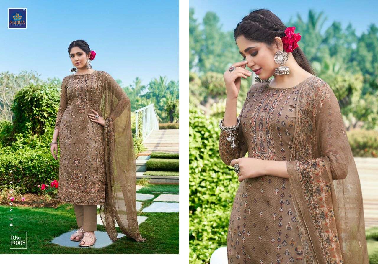 SOMYA BY SAHIRA EXPORTS 19001 TO 19008 SERIES BEAUTIFUL SUITS COLORFUL STYLISH FANCY CASUAL WEAR & ETHNIC WEAR HEAVY JAM DIGITAL PRINT DRESSES AT WHOLESALE PRICE