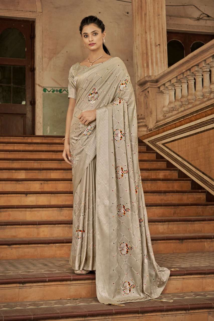 UNICORN PEACOCK BY YADU NANDAN FASHION 01 TO 06 SERIES INDIAN TRADITIONAL WEAR COLLECTION BEAUTIFUL STYLISH FANCY COLORFUL PARTY WEAR & OCCASIONAL WEAR COTTON SATIN SAREES AT WHOLESALE PRICE