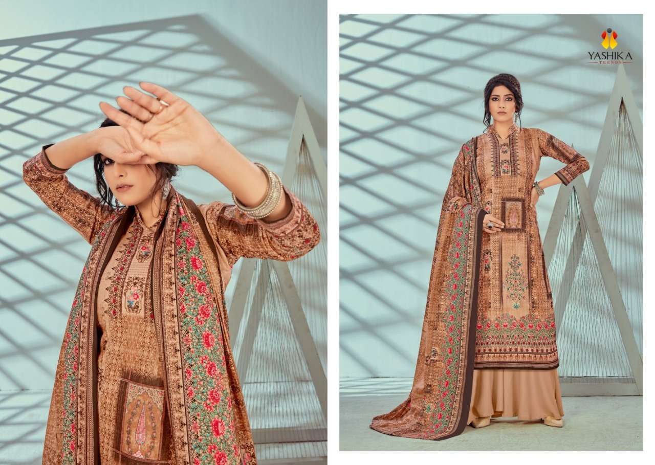 ZULFFAT VOL-3 NX BY YASHIKA TRENDS BEAUTIFUL STYLISH SUITS FANCY COLORFUL CASUAL WEAR & ETHNIC WEAR & READY TO WEAR PURE CAMBRIC PRINTED DRESSES AT WHOLESALE PRICE