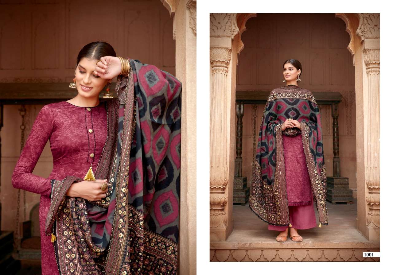 BINDIYA BY SWEETY FASHION 1001 TO 1008 SERIES BEAUTIFUL SUITS COLORFUL STYLISH FANCY CASUAL WEAR & ETHNIC WEAR PURE JAM SATIN PRINT DRESSES AT WHOLESALE PRICE