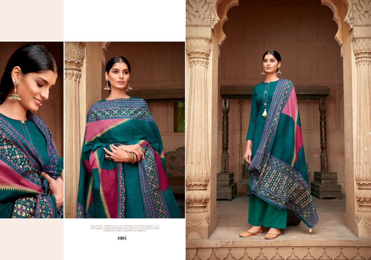 BINDIYA BY SWEETY FASHION 1001 TO 1008 SERIES BEAUTIFUL SUITS COLORFUL STYLISH FANCY CASUAL WEAR & ETHNIC WEAR PURE JAM SATIN PRINT DRESSES AT WHOLESALE PRICE