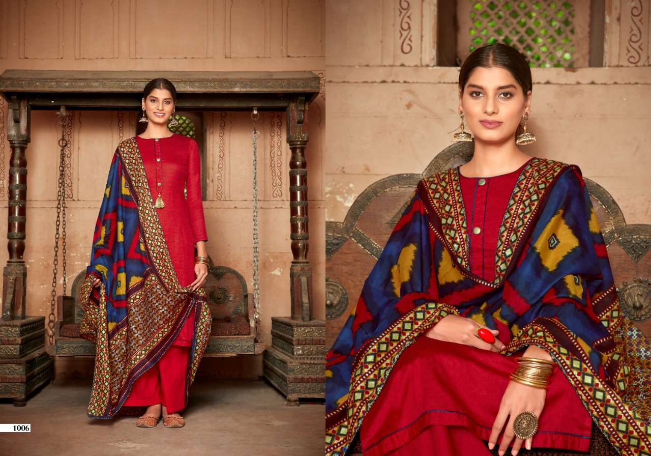 BINDIYA BY SWEETY FASHION 1001 TO 1008 SERIES BEAUTIFUL SUITS COLORFUL STYLISH FANCY CASUAL WEAR & ETHNIC WEAR PURE JAM SATIN PRINT DRESSES AT WHOLESALE PRICE