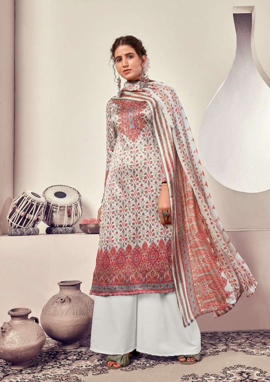 KASTURI BY KESARIYA 1001 TO 1008 SERIES BEAUTIFUL SUITS COLORFUL STYLISH FANCY CASUAL WEAR & ETHNIC WEAR HEAVY JAM PRINT DRESSES AT WHOLESALE PRICE