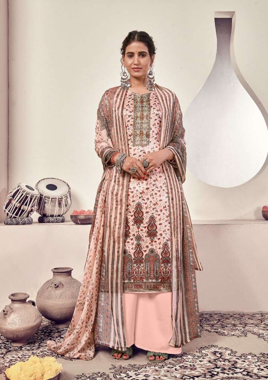 KASTURI BY KESARIYA 1001 TO 1008 SERIES BEAUTIFUL SUITS COLORFUL STYLISH FANCY CASUAL WEAR & ETHNIC WEAR HEAVY JAM PRINT DRESSES AT WHOLESALE PRICE