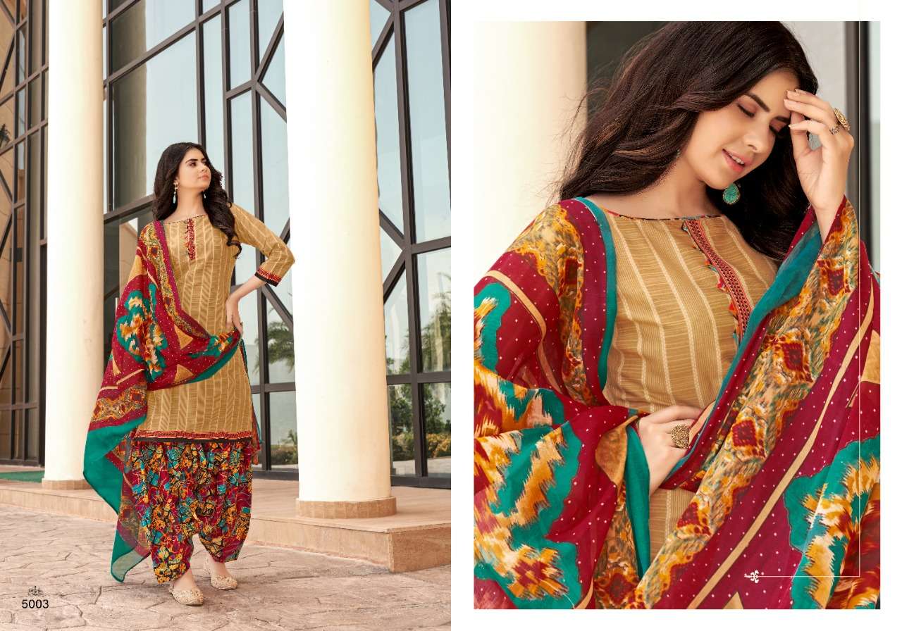 NON STOP VOL-50 BY SWEETY FASHION 5001 TO 5012 SERIES BEAUTIFUL SUITS COLORFUL STYLISH FANCY CASUAL WEAR & ETHNIC WEAR SOFT COTTON PRINT DRESSES AT WHOLESALE PRICE