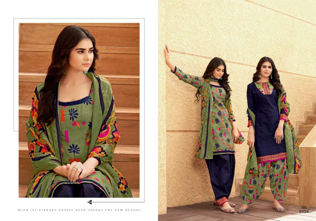 NON STOP VOL-50 BY SWEETY FASHION 5001 TO 5012 SERIES BEAUTIFUL SUITS COLORFUL STYLISH FANCY CASUAL WEAR & ETHNIC WEAR SOFT COTTON PRINT DRESSES AT WHOLESALE PRICE