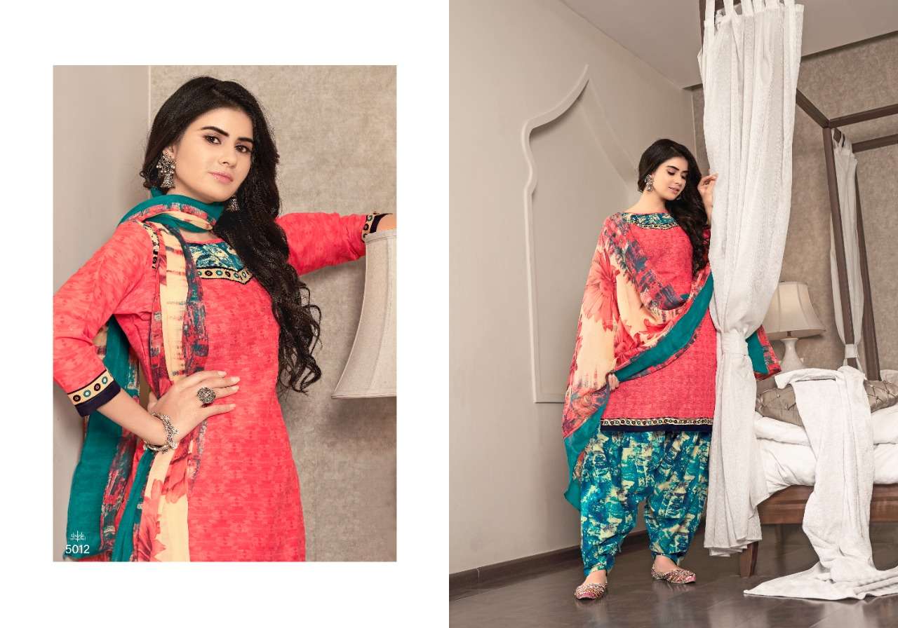 NON STOP VOL-50 BY SWEETY FASHION 5001 TO 5012 SERIES BEAUTIFUL SUITS COLORFUL STYLISH FANCY CASUAL WEAR & ETHNIC WEAR SOFT COTTON PRINT DRESSES AT WHOLESALE PRICE