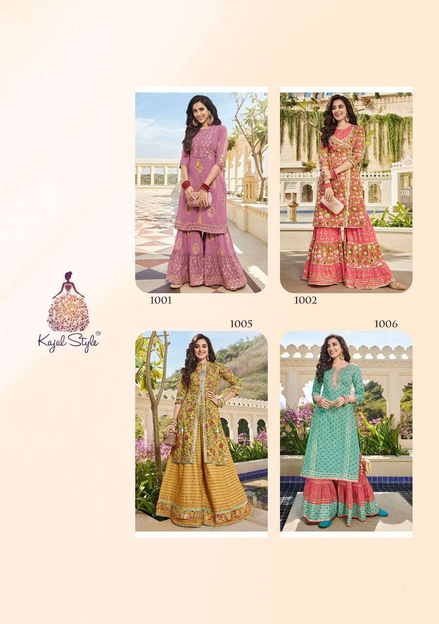 ELIZA BY KAJAL STYLE 1001 TO 1008 SERIES DESIGNER STYLISH FANCY COLORFUL BEAUTIFUL PARTY WEAR & ETHNIC WEAR COLLECTION HEAVY COTTON KURTIS WITH BOTTOM AT WHOLESALE PRICE