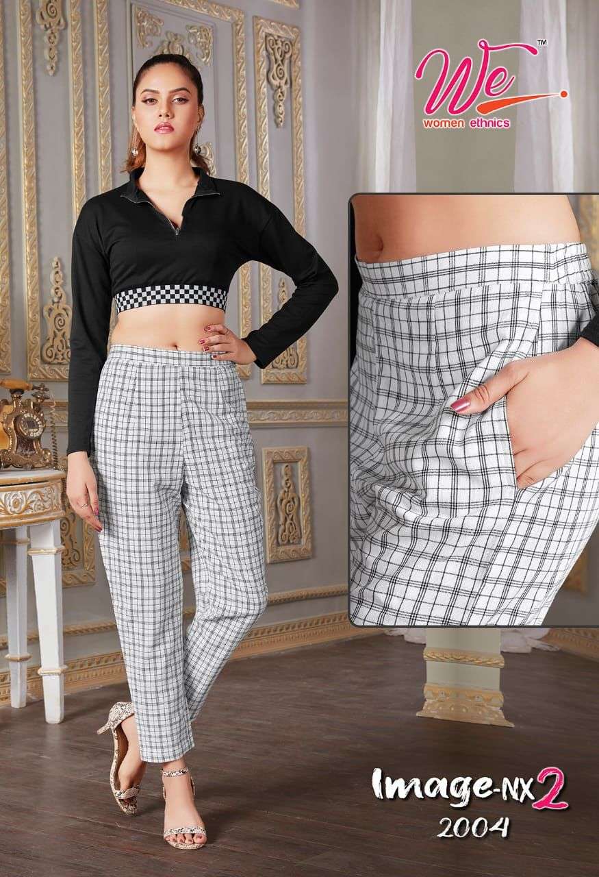 IMAGE NX VOL-2 BY WOMEN ETHNICS 2001 TO 2008 SERIES STYLISH FANCY BEAUTIFUL COLORFUL CASUAL WEAR & ETHNIC WEAR ITALIAN PANTS AT WHOLESALE PRICE