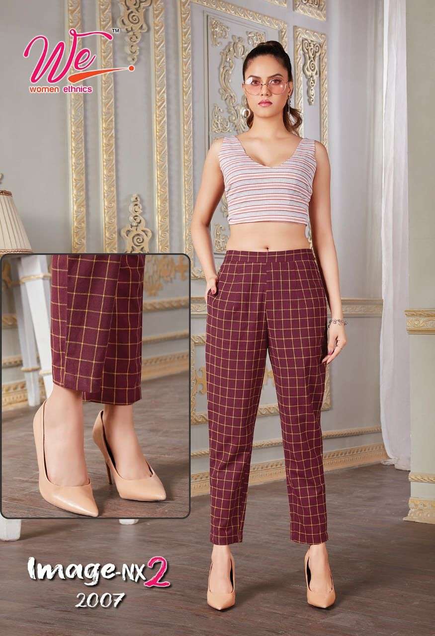 IMAGE NX VOL-2 BY WOMEN ETHNICS 2001 TO 2008 SERIES STYLISH FANCY BEAUTIFUL COLORFUL CASUAL WEAR & ETHNIC WEAR ITALIAN PANTS AT WHOLESALE PRICE
