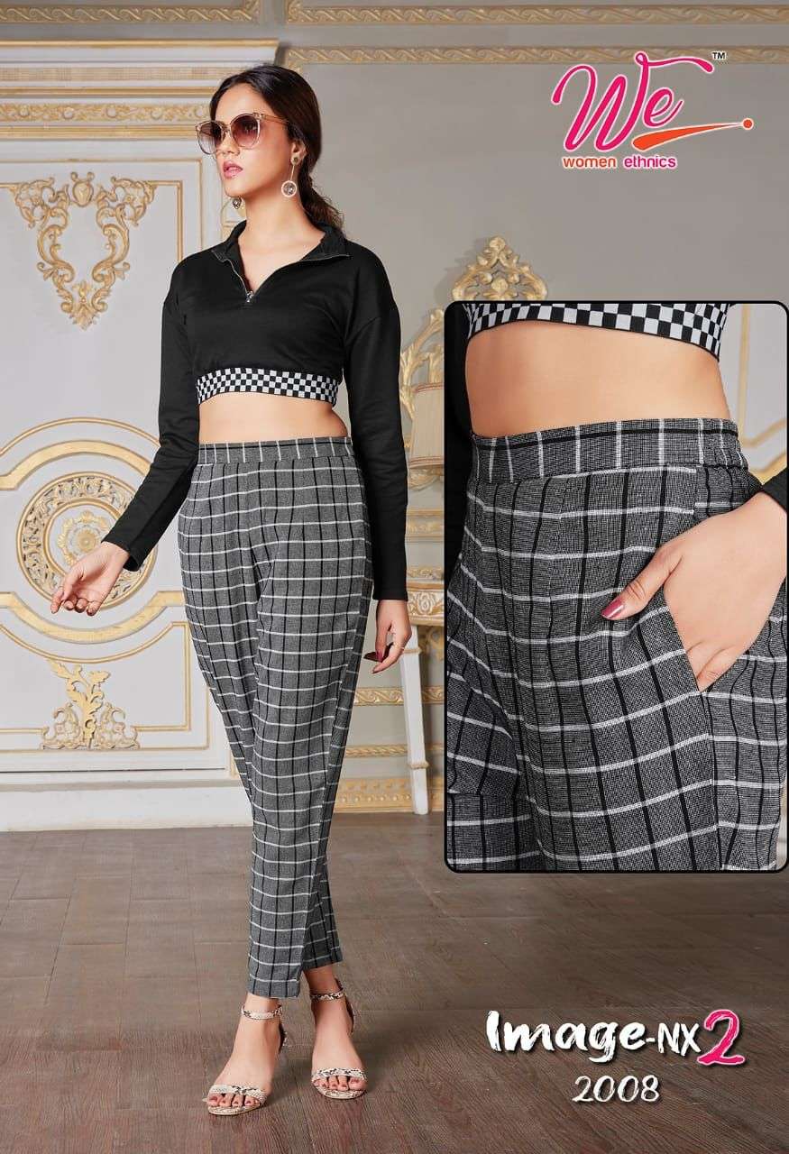 IMAGE NX VOL-2 BY WOMEN ETHNICS 2001 TO 2008 SERIES STYLISH FANCY BEAUTIFUL COLORFUL CASUAL WEAR & ETHNIC WEAR ITALIAN PANTS AT WHOLESALE PRICE