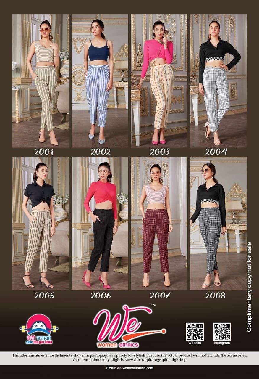IMAGE NX VOL-2 BY WOMEN ETHNICS 2001 TO 2008 SERIES STYLISH FANCY BEAUTIFUL COLORFUL CASUAL WEAR & ETHNIC WEAR ITALIAN PANTS AT WHOLESALE PRICE