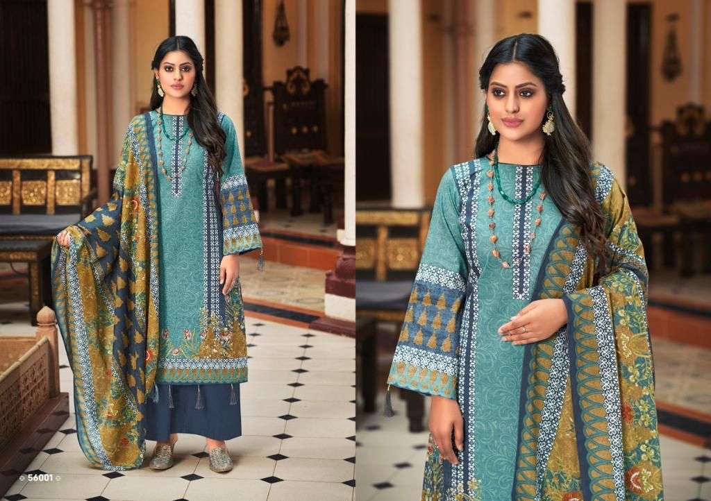 ELAAN E ISHQ BY SELTOS 56001 TO 56008 SERIES BEAUTIFUL PAKISTANI SUITS COLORFUL STYLISH FANCY CASUAL WEAR & ETHNIC WEAR PURE CAMBRIC DIGITAL PRINT DRESSES AT WHOLESALE PRICE