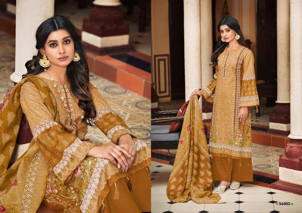 ELAAN E ISHQ BY SELTOS 56001 TO 56008 SERIES BEAUTIFUL PAKISTANI SUITS COLORFUL STYLISH FANCY CASUAL WEAR & ETHNIC WEAR PURE CAMBRIC DIGITAL PRINT DRESSES AT WHOLESALE PRICE