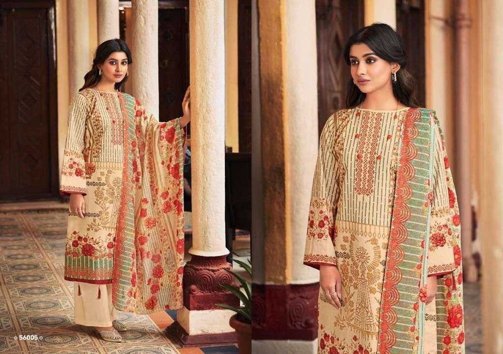 ELAAN E ISHQ BY SELTOS 56001 TO 56008 SERIES BEAUTIFUL PAKISTANI SUITS COLORFUL STYLISH FANCY CASUAL WEAR & ETHNIC WEAR PURE CAMBRIC DIGITAL PRINT DRESSES AT WHOLESALE PRICE