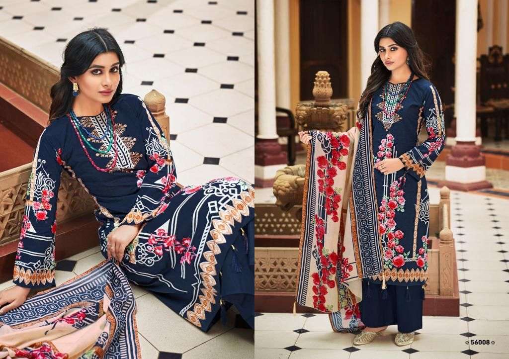 ELAAN E ISHQ BY SELTOS 56001 TO 56008 SERIES BEAUTIFUL PAKISTANI SUITS COLORFUL STYLISH FANCY CASUAL WEAR & ETHNIC WEAR PURE CAMBRIC DIGITAL PRINT DRESSES AT WHOLESALE PRICE