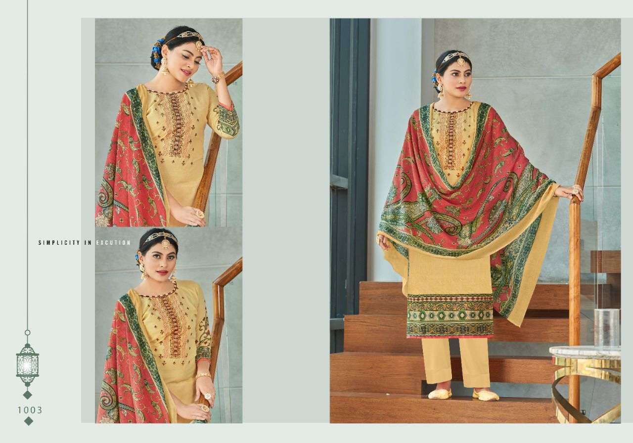 TULIP BY RADHA FAB 1001 TO 1010 SERIES BEAUTIFUL SUITS COLORFUL STYLISH FANCY CASUAL WEAR & ETHNIC WEAR PURE COTTON DIGITAL PRINT DRESSES AT WHOLESALE PRICE