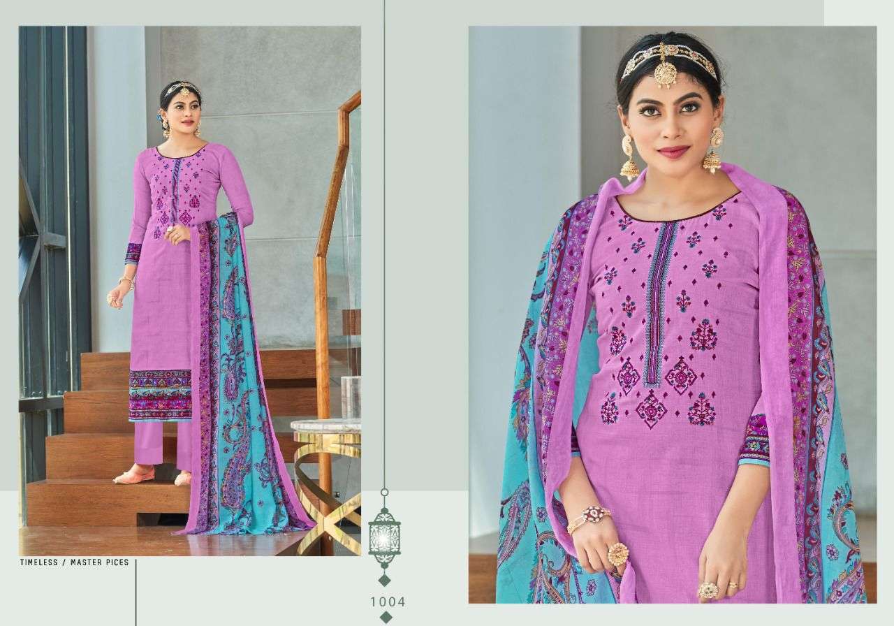 TULIP BY RADHA FAB 1001 TO 1010 SERIES BEAUTIFUL SUITS COLORFUL STYLISH FANCY CASUAL WEAR & ETHNIC WEAR PURE COTTON DIGITAL PRINT DRESSES AT WHOLESALE PRICE