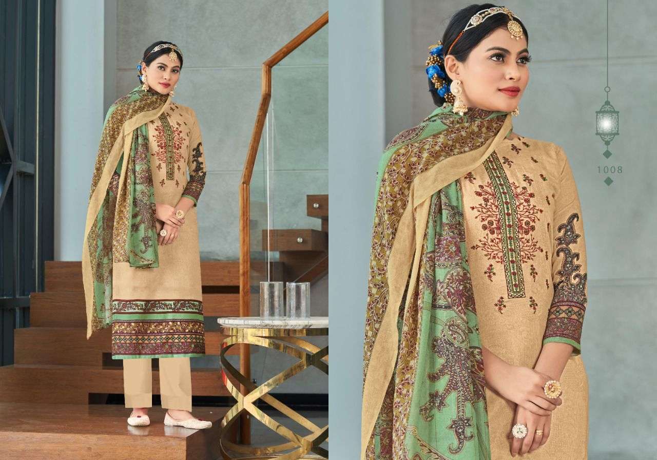 TULIP BY RADHA FAB 1001 TO 1010 SERIES BEAUTIFUL SUITS COLORFUL STYLISH FANCY CASUAL WEAR & ETHNIC WEAR PURE COTTON DIGITAL PRINT DRESSES AT WHOLESALE PRICE