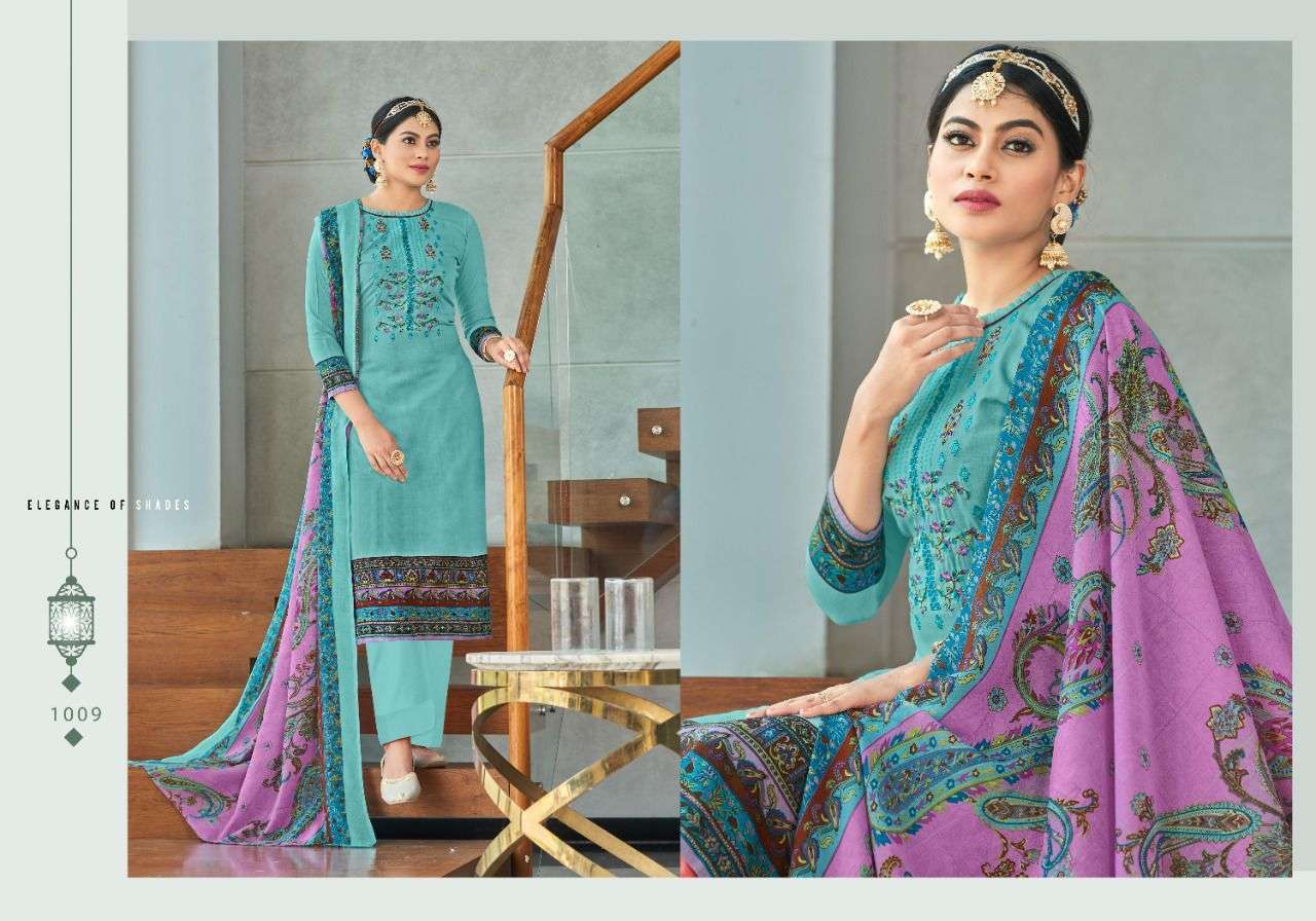 TULIP BY RADHA FAB 1001 TO 1010 SERIES BEAUTIFUL SUITS COLORFUL STYLISH FANCY CASUAL WEAR & ETHNIC WEAR PURE COTTON DIGITAL PRINT DRESSES AT WHOLESALE PRICE