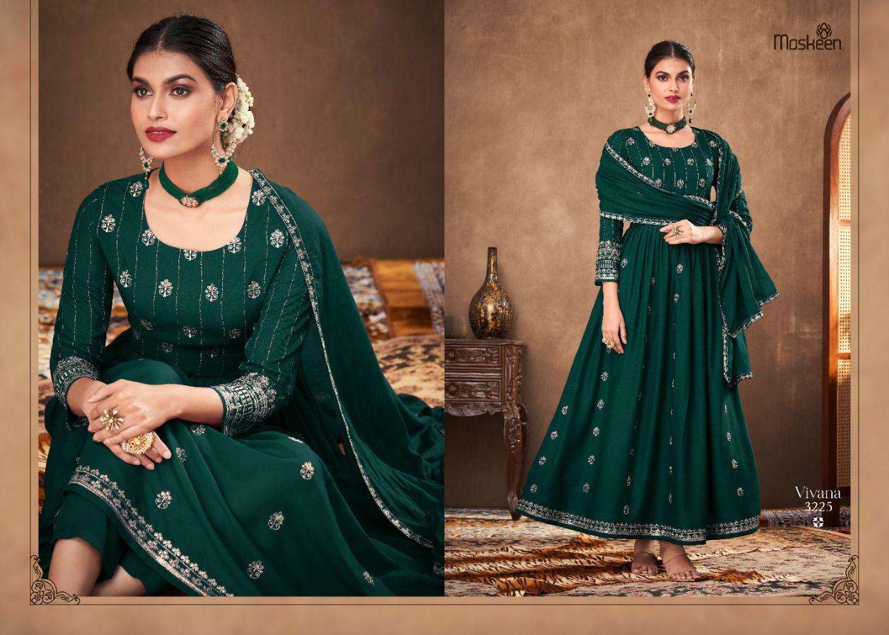 Vivana By Maisha 3223 To 3227 Series Beautiful Suits Colorful Stylish Fancy Casual Wear & Ethnic Wear Pure Viscose Rayon Dresses At Wholesale Price