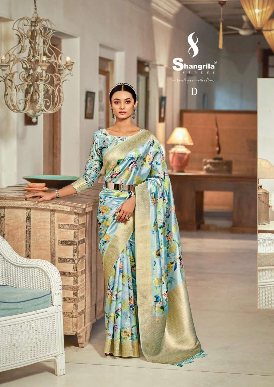 JASMINE DIGITAL PALLU BY SHANGRILA A TO H SERIES INDIAN TRADITIONAL WEAR COLLECTION BEAUTIFUL STYLISH FANCY COLORFUL PARTY WEAR & OCCASIONAL WEAR FANCY SAREES AT WHOLESALE PRICE