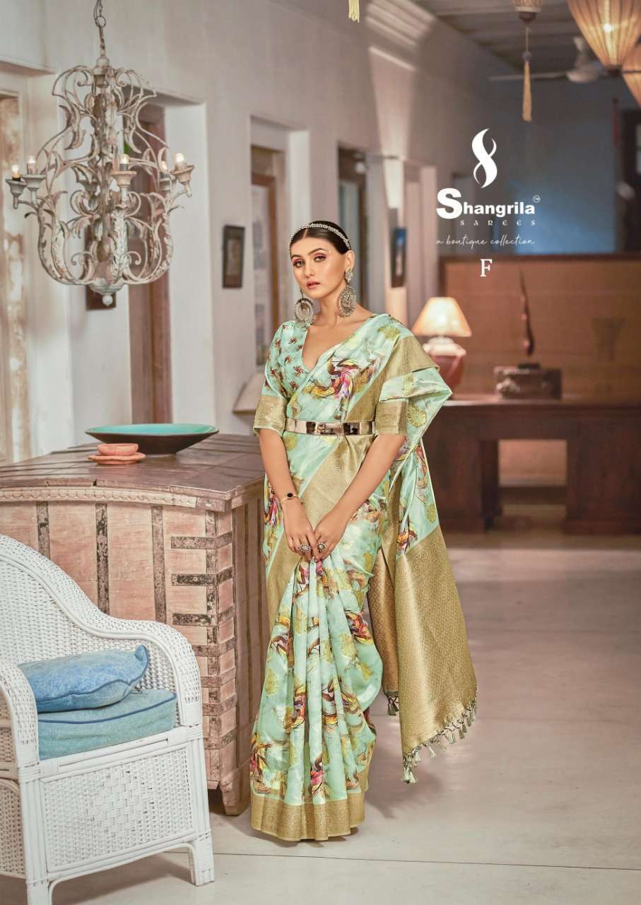 JASMINE DIGITAL PALLU BY SHANGRILA A TO H SERIES INDIAN TRADITIONAL WEAR COLLECTION BEAUTIFUL STYLISH FANCY COLORFUL PARTY WEAR & OCCASIONAL WEAR FANCY SAREES AT WHOLESALE PRICE
