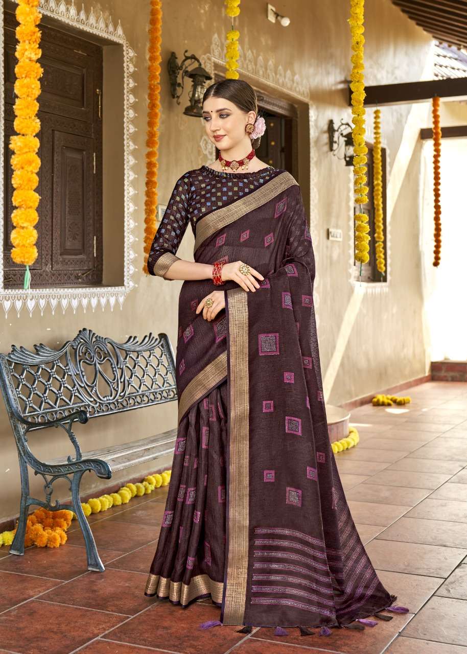 HIMAYRA BY TRIVENI 14251 TO 14258 SERIES INDIAN TRADITIONAL WEAR COLLECTION BEAUTIFUL STYLISH FANCY COLORFUL PARTY WEAR & OCCASIONAL WEAR COTTON SAREES AT WHOLESALE PRICE
