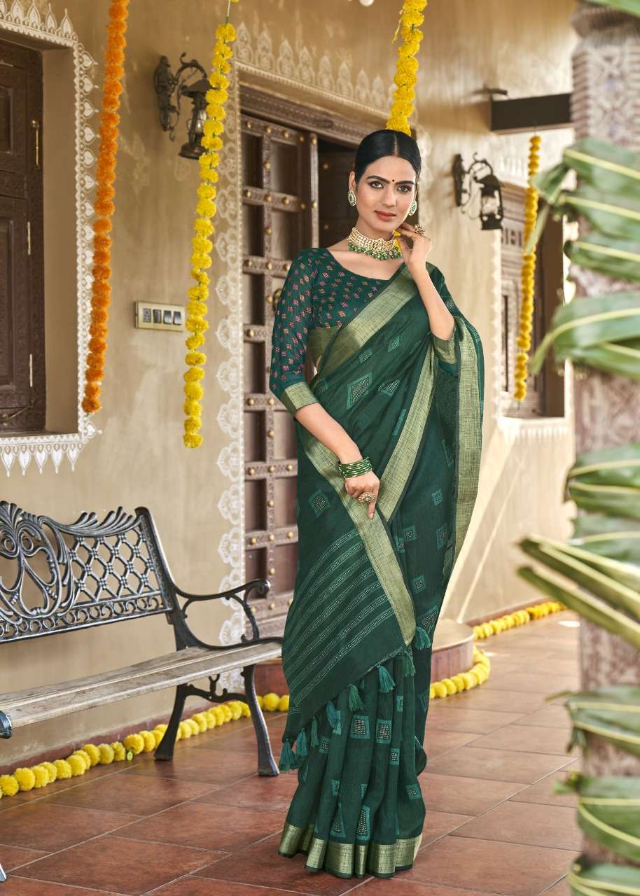 HIMAYRA BY TRIVENI 14251 TO 14258 SERIES INDIAN TRADITIONAL WEAR COLLECTION BEAUTIFUL STYLISH FANCY COLORFUL PARTY WEAR & OCCASIONAL WEAR COTTON SAREES AT WHOLESALE PRICE