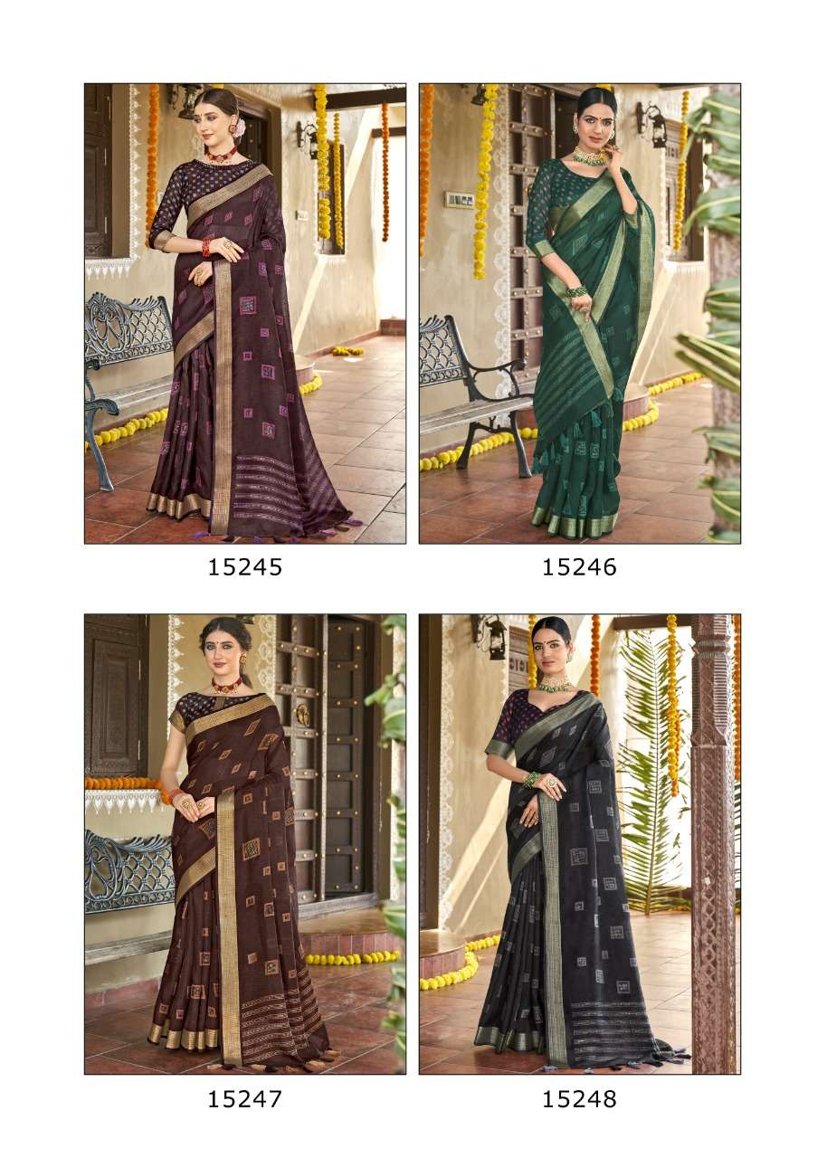 HIMAYRA BY TRIVENI 14251 TO 14258 SERIES INDIAN TRADITIONAL WEAR COLLECTION BEAUTIFUL STYLISH FANCY COLORFUL PARTY WEAR & OCCASIONAL WEAR COTTON SAREES AT WHOLESALE PRICE