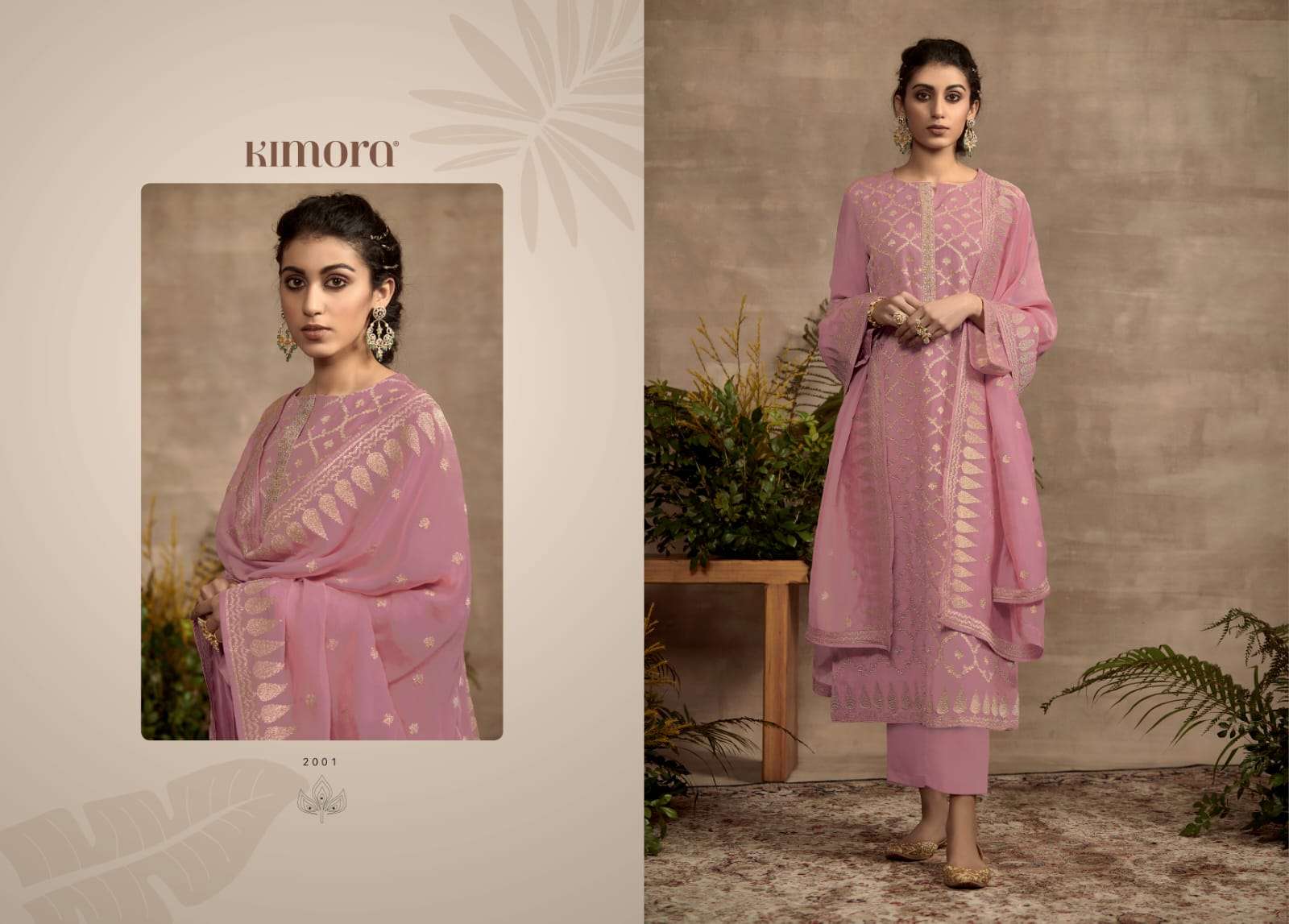 TILLA BY KIMORA FASHION 2001 TO 2008 SERIES BEAUTIFUL SUITS COLORFUL STYLISH FANCY CASUAL WEAR & ETHNIC WEAR PURE ORGANZA EMBROIDERED DRESSES AT WHOLESALE PRICE