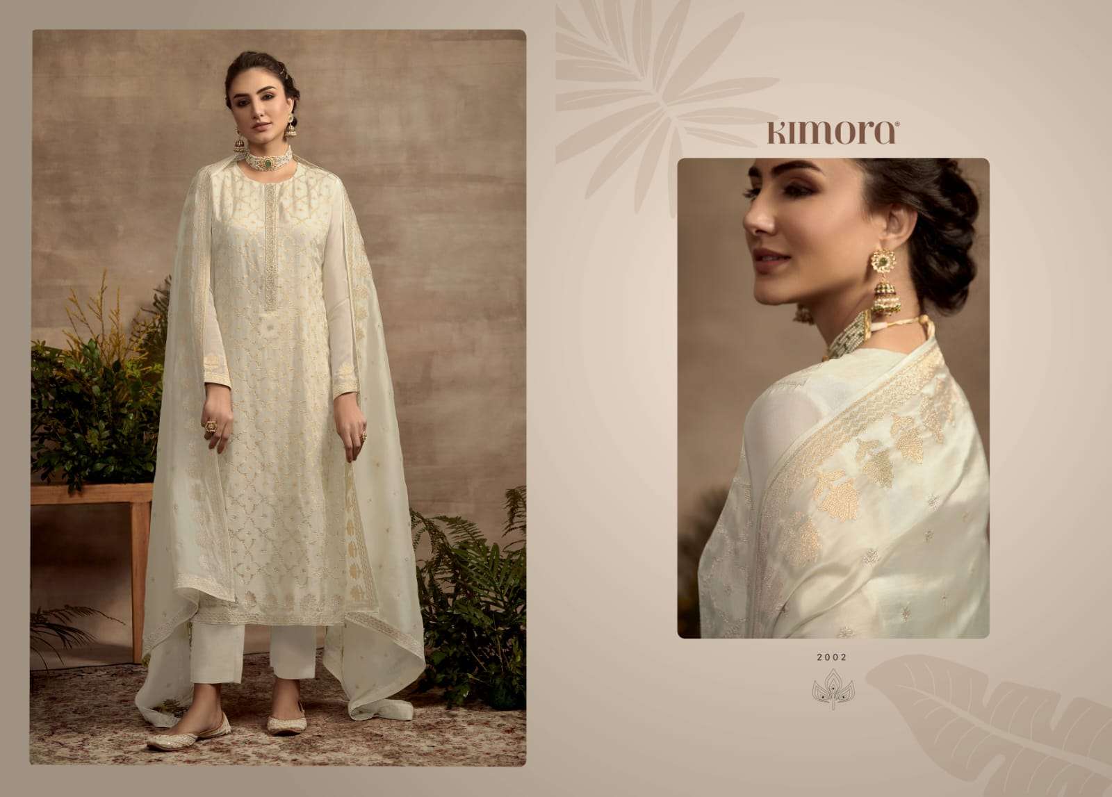 TILLA BY KIMORA FASHION 2001 TO 2008 SERIES BEAUTIFUL SUITS COLORFUL STYLISH FANCY CASUAL WEAR & ETHNIC WEAR PURE ORGANZA EMBROIDERED DRESSES AT WHOLESALE PRICE