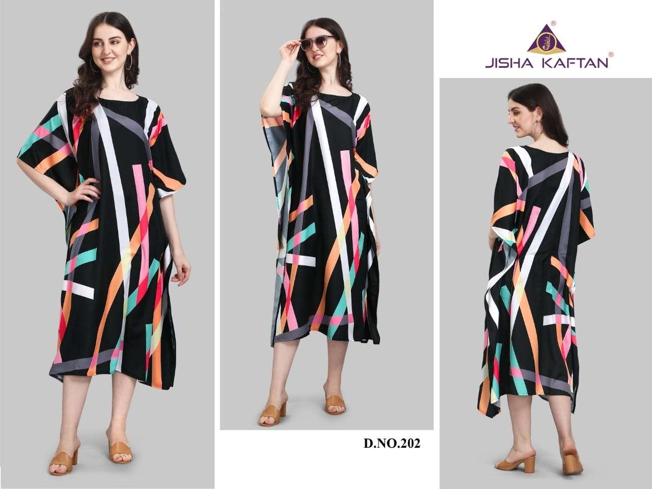 Rayon Kaftan By Jelite 201 To 208 Series Designer Stylish Fancy Colorful Beautiful Party Wear & Ethnic Wear Collection Rayon Kaftan At Wholesale Price
