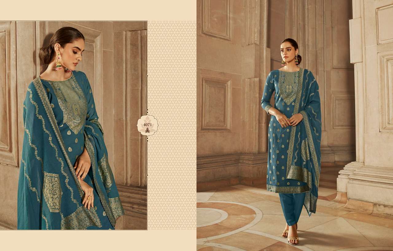 KIAH BY CHARMY 4071 TO 4076 SERIES BEAUTIFUL SUITS COLORFUL STYLISH FANCY CASUAL WEAR & ETHNIC WEAR PURE COTTON DRESSES AT WHOLESALE PRICE