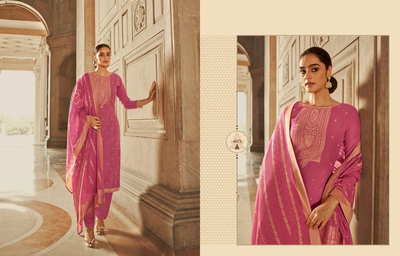 KIAH BY CHARMY 4071 TO 4076 SERIES BEAUTIFUL SUITS COLORFUL STYLISH FANCY CASUAL WEAR & ETHNIC WEAR PURE COTTON DRESSES AT WHOLESALE PRICE