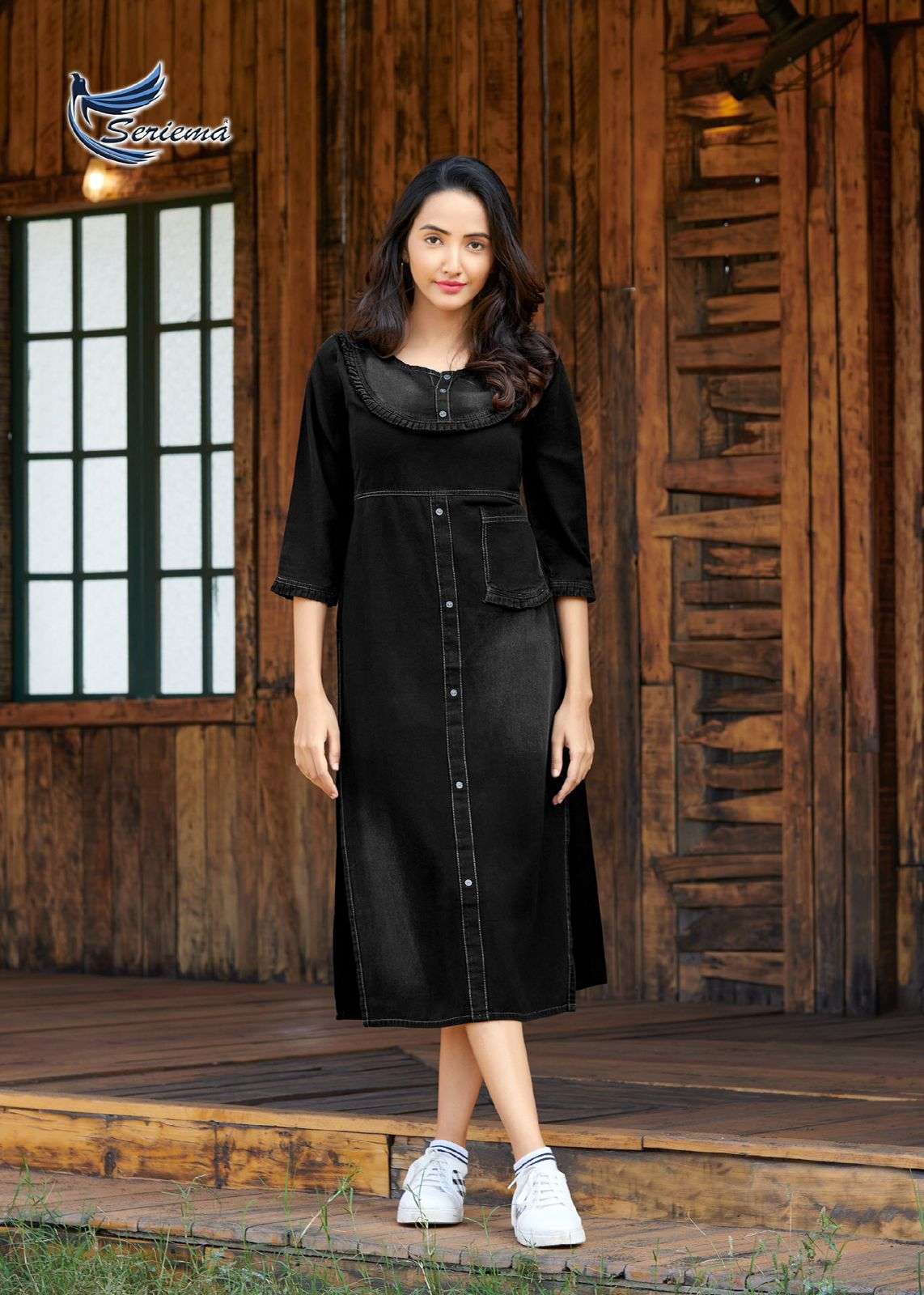 KUMB CLASSY BY SPARROW 1068 TO 1075 SERIES DESIGNER STYLISH FANCY COLORFUL BEAUTIFUL PARTY WEAR & ETHNIC WEAR COLLECTION COTTON DENIM KURTIS AT WHOLESALE PRICE