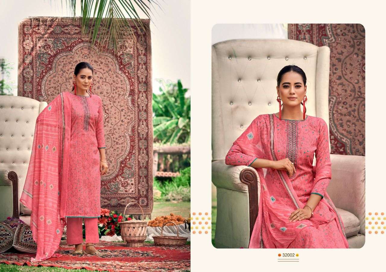 SONI SIYONI VOL-10 BY SIYONI 32001 TO 32010 SERIES BEAUTIFUL STYLISH SUITS FANCY COLORFUL CASUAL WEAR & ETHNIC WEAR & READY TO WEAR COTTON SLUB EMBROIDERED DRESSES AT WHOLESALE PRICE